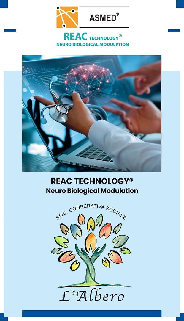 REAC TECHNOLOGY LOGO ALBERO